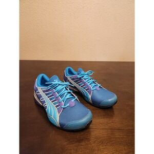 Puma Running Shoes Eco Ortholite Lightweight Athletic‎ Blue Purple US 9